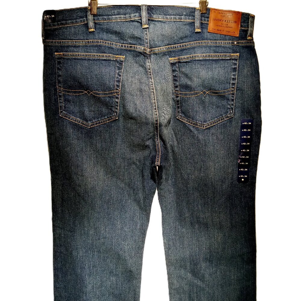 LUCKY BRAND Jeans sz  42 x 33  181 Relaxed Straight   Athletic  Jetty View  NWT